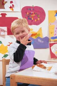 Student at Mealtime